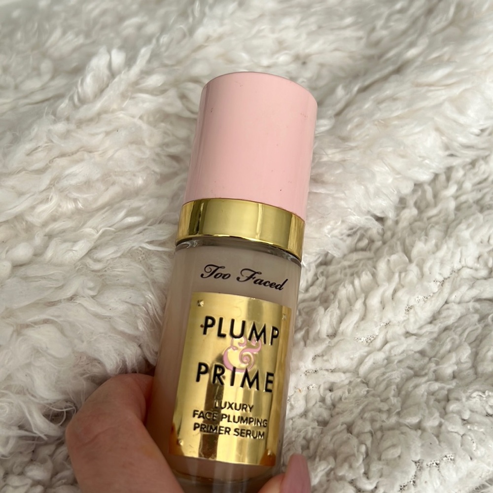 Too faced plump and prime serum
